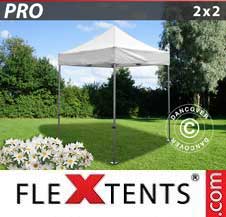 Carpa plegable FleXtents Pro 2x2m Blanco
