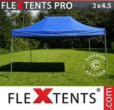 Carpa plegable FleXtents Pro 3x4,5m Azul